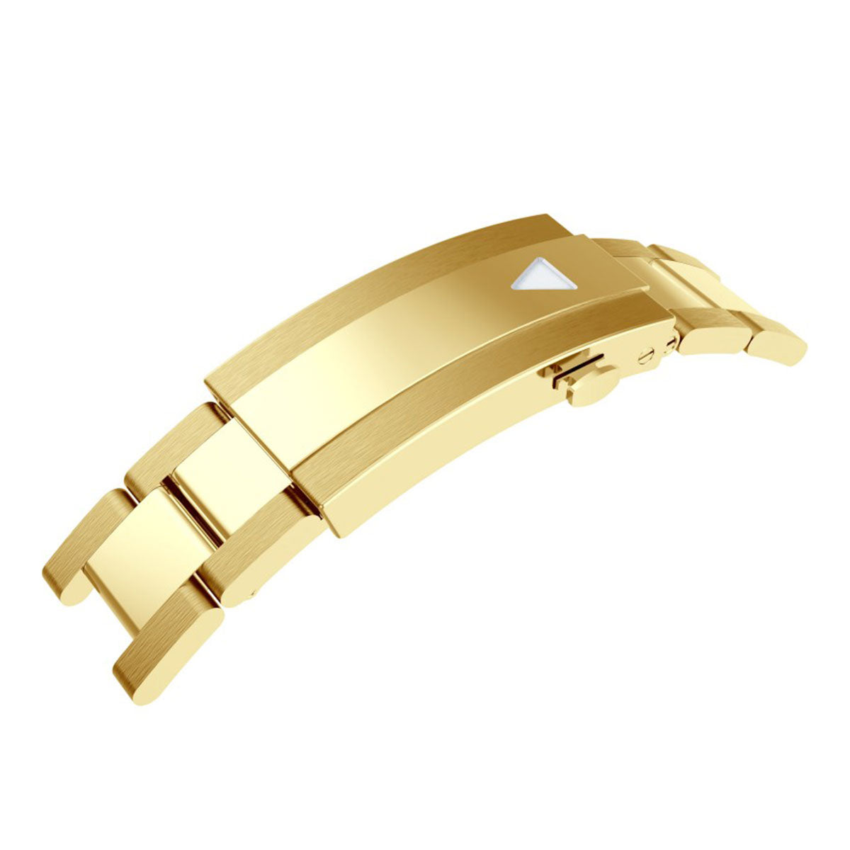 ORKOS - Rolex type Watchlock® securable deployment buckle (steel, yellow gold, pink gold, DLC black)