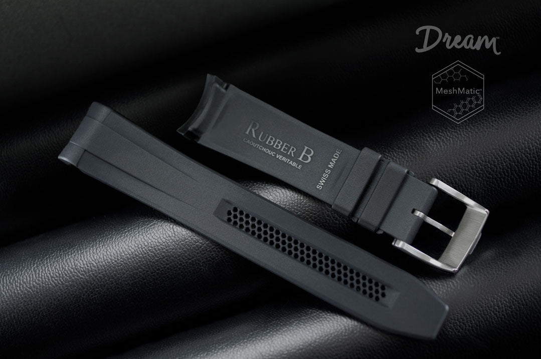 Rubber B strap for Oyster Perpetual 39mm - The Dream Strap