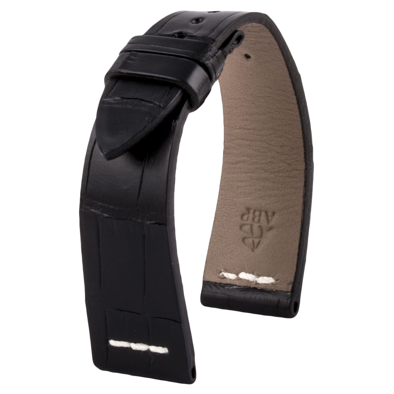Rolex Sea Dweller - Bracelet de montre cuir - Alligator (noir, marron foncé) - watch band leather strap - ABP Concept -