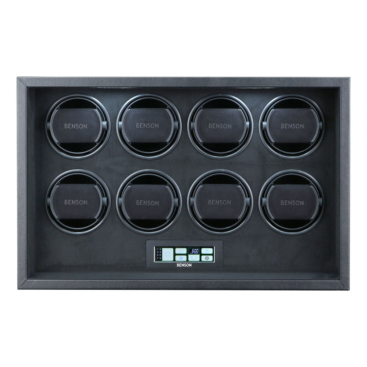 Benson Black Series Leather 8.22 - Watchwinder for 8 watches