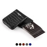 Etui cartes de visite "Platinum" Alligator - watch band leather strap - ABP Concept -