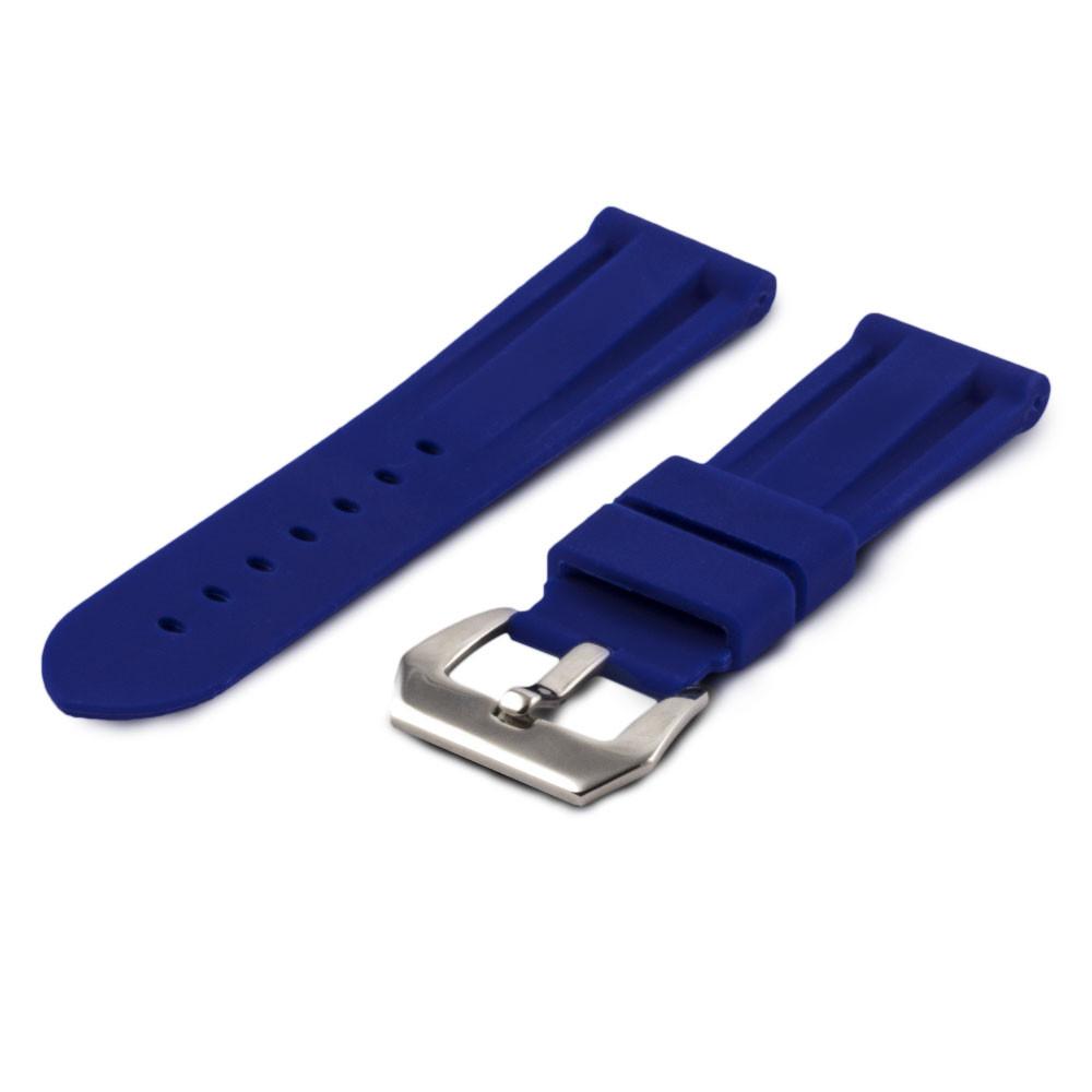 Panerai Luminor - Bracelet montre caoutchouc - Rubber (noir, marron, gris, bleu, rouge, blanc, orange, kaki,...) - watch band leather strap - ABP Concept -