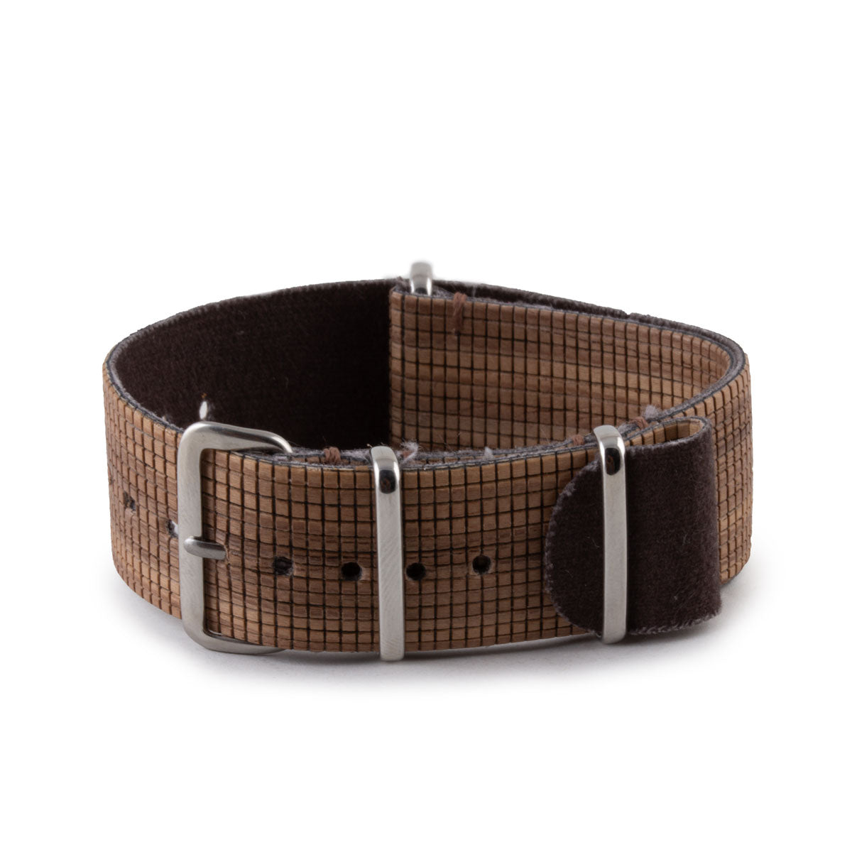 Eco-friendly Nato watch band - NUO Wooden sheet