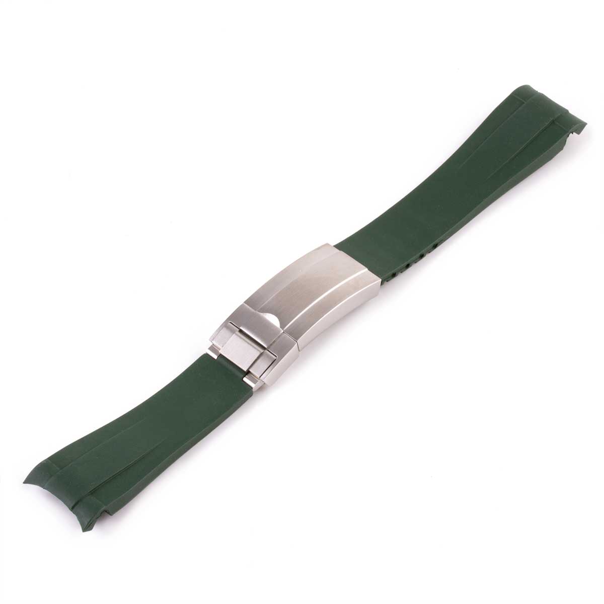 ​Rolex - Rubber integrated watch band in 20mm with generic clasp (black, brown, blue, green...)