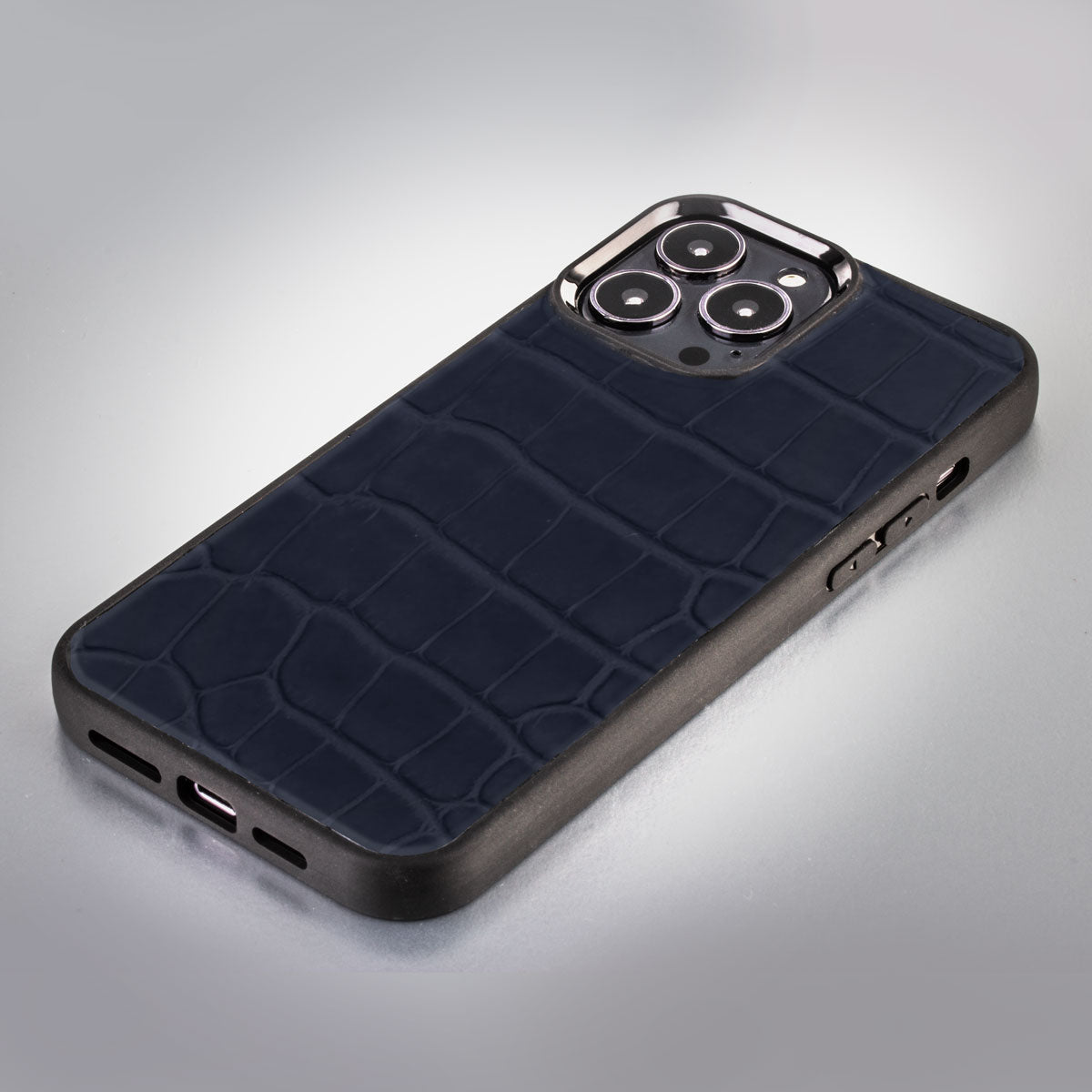Coque "Sport case" cuir pour iPhone 13 ( Pro / Max / Mini ) - Autruche véritable