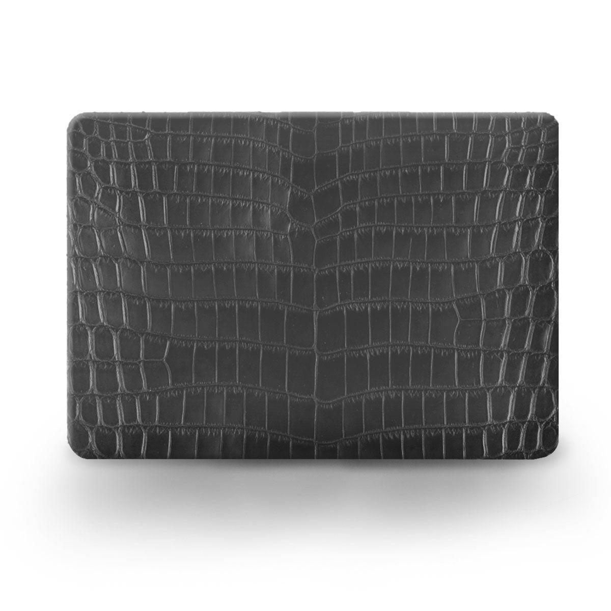 Leather Macbook case / back cover - Macbook Pro & Air (13, 14, 15 and 16 inches) - Genuine alligator