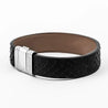 Bracelet Opéra - Bracelet ornemental cuir - Python - watch band leather strap - ABP Concept -