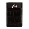 Porte Monnaie en Cuir «Platinum» - Alligator - watch band leather strap - ABP Concept -