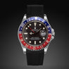 Rolex - Rubber B - Bracelet caoutchouc pour GMT Master - Velcro® Series - watch band leather strap - ABP Concept -
