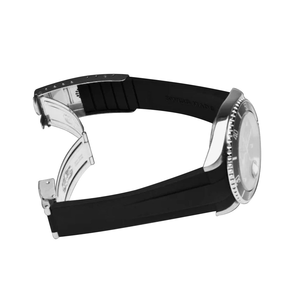 Rolex - Rubber B - Bracelet caoutchouc pour Air King 34mm - Série classique - watch band leather strap - ABP Concept -