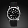 Rolex - Rubber B - Bracelet caoutchouc pour Explorer I 39mm - Série classique - watch band leather strap - ABP Concept -