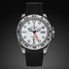 Rolex - Rubber B - Bracelet caoutchouc pour Explorer II New 42mm - Série classique - watch band leather strap - ABP Concept -