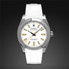 Rolex - Rubber B - Bracelet caoutchouc pour Milgauss 40mm - Série classique - watch band leather strap - ABP Concept -