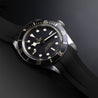 Tudor - Rubber B - Bracelet caoutchouc pour Heritage Black Bay Fifty-Eight - Série boucle ardillon - watch band leather strap - ABP Concept -