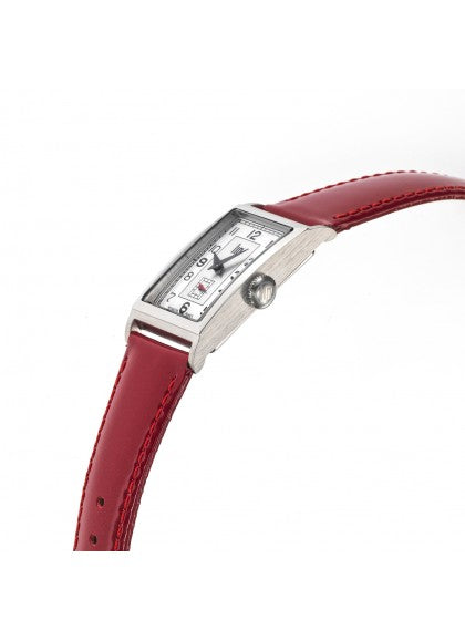 Montre Lip - Churchill T18 bracelet rouge