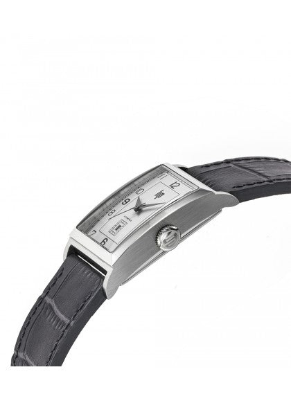 Montre Lip - Churchill T26 auto bracelet cuir gris