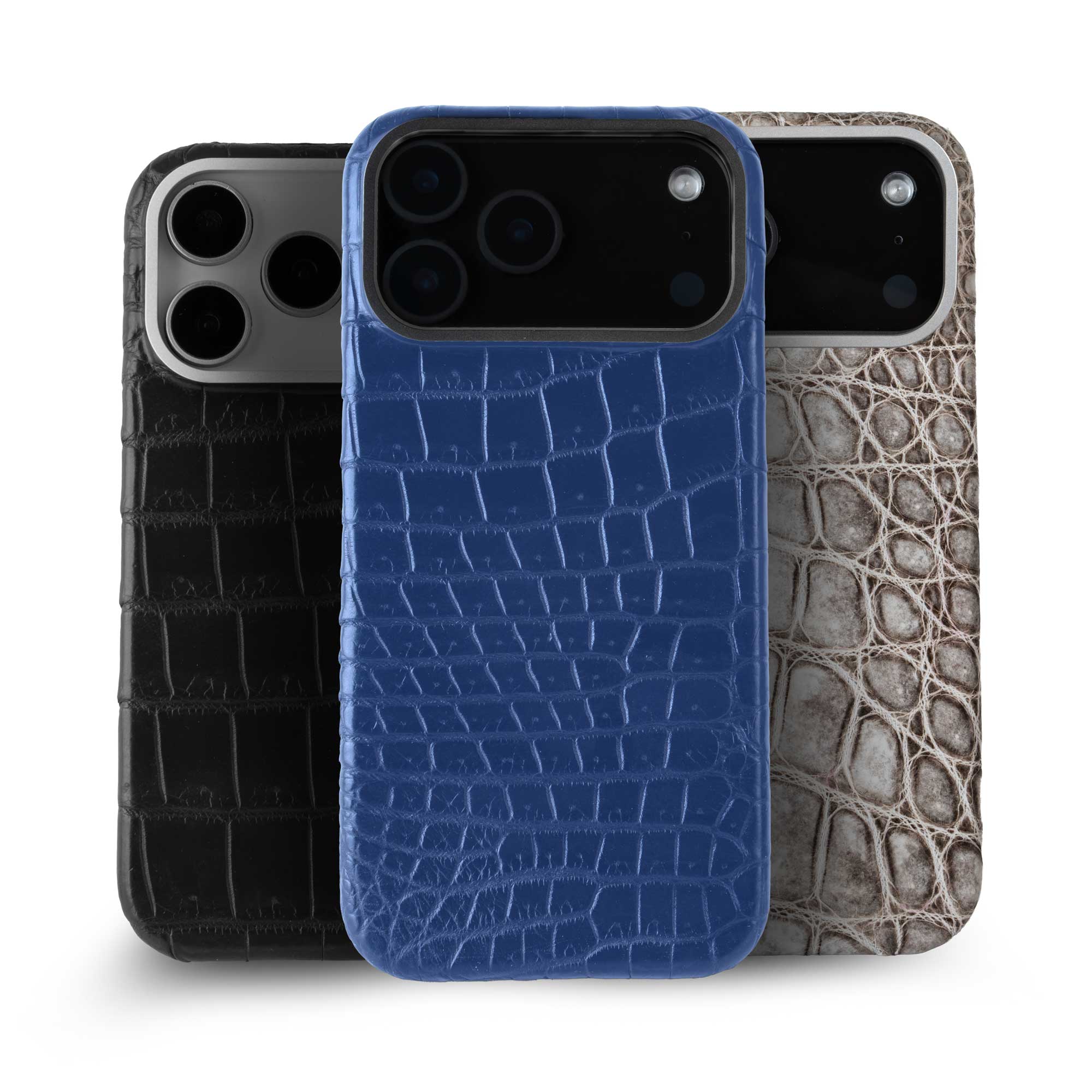 Leather iPhone case / cover - iPhone 14 ( Pro / Max ) - Alligator