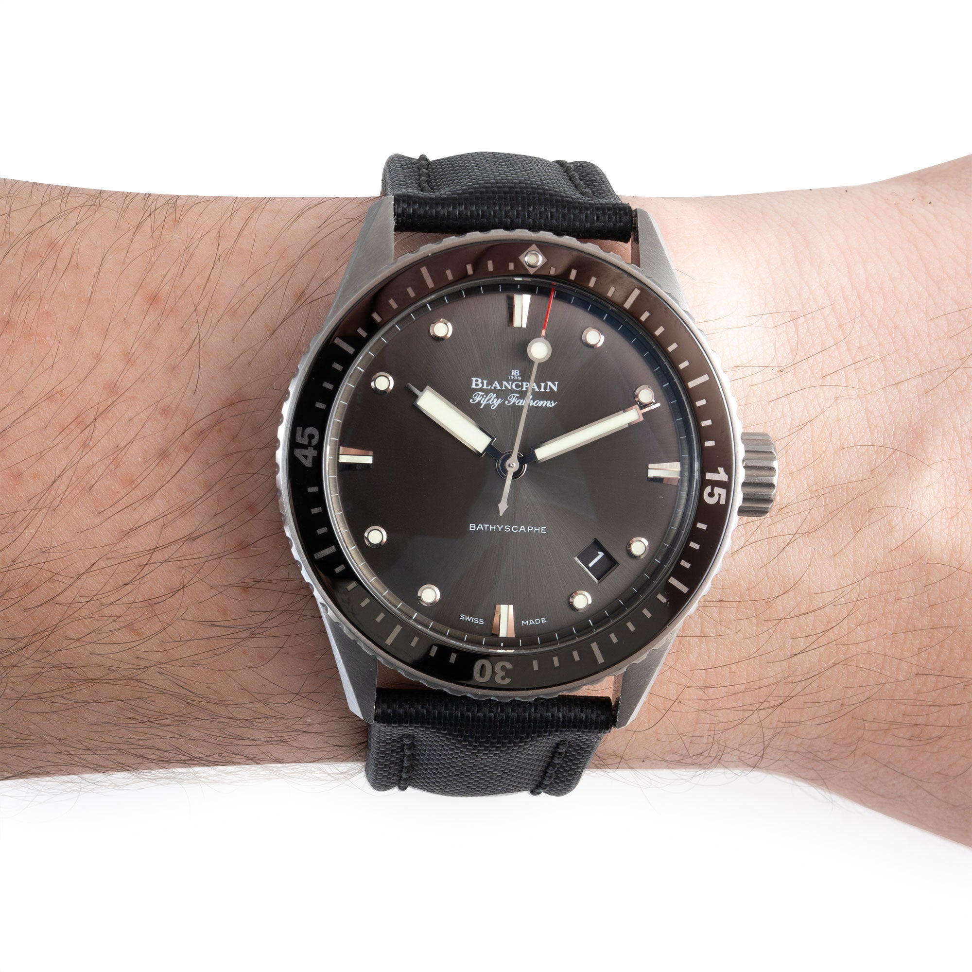 Montre d'occasion - Blancpain - Fifty Fathoms Bathyscaphe