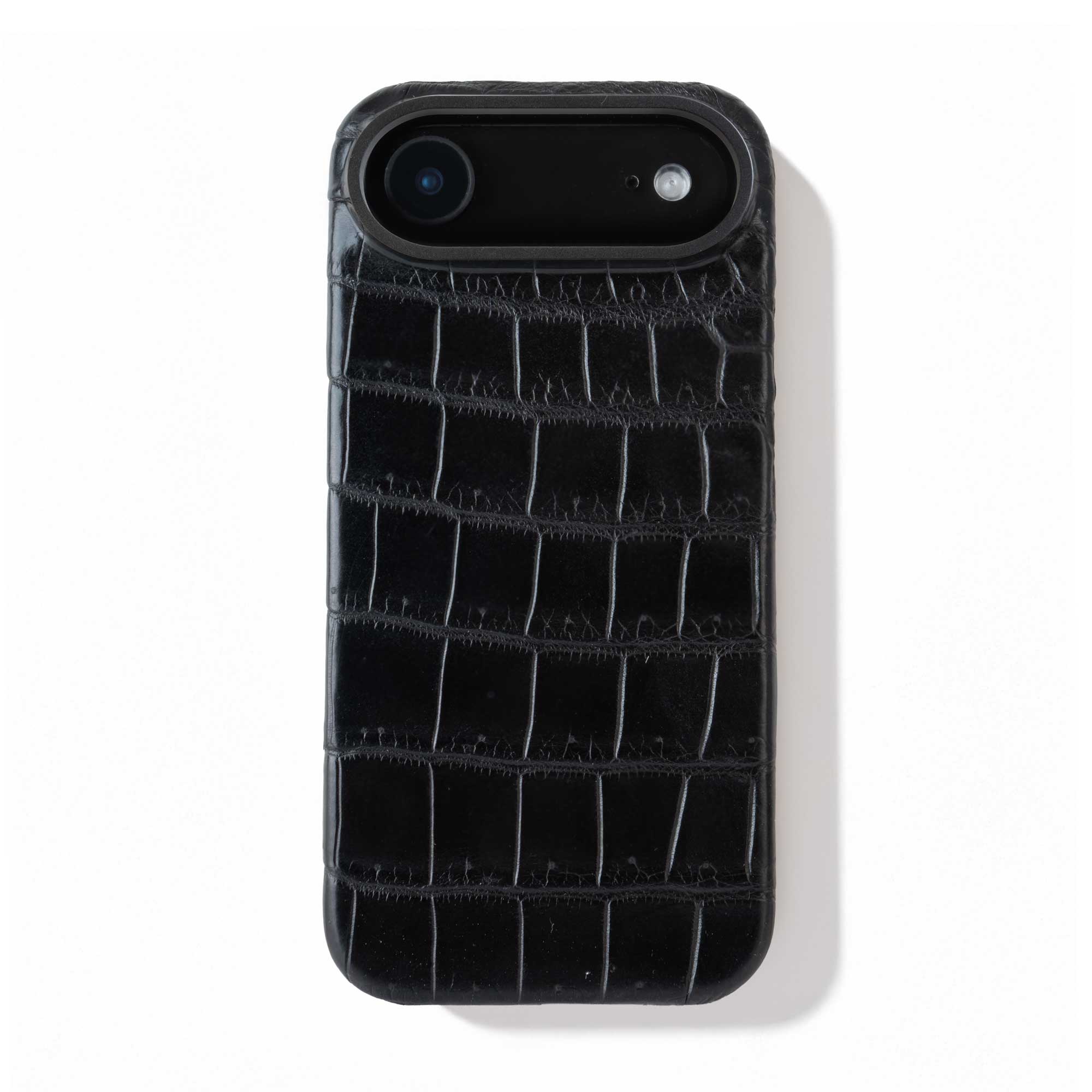 Coque cuir  pour iPhone 17 Air - Alligator / Himalaya