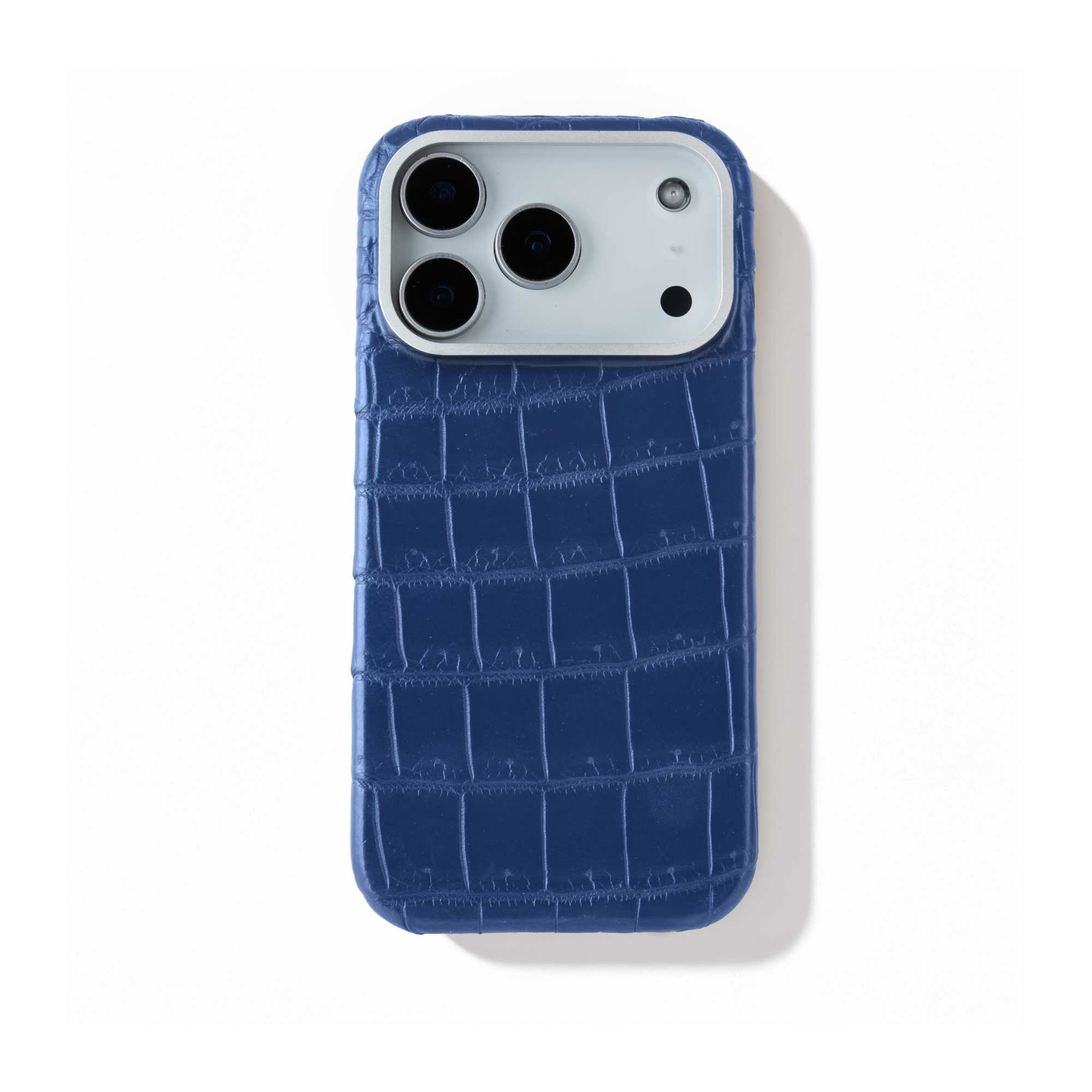 Coque cuir  pour iPhone 17 Pro / Pro Max - Alligator