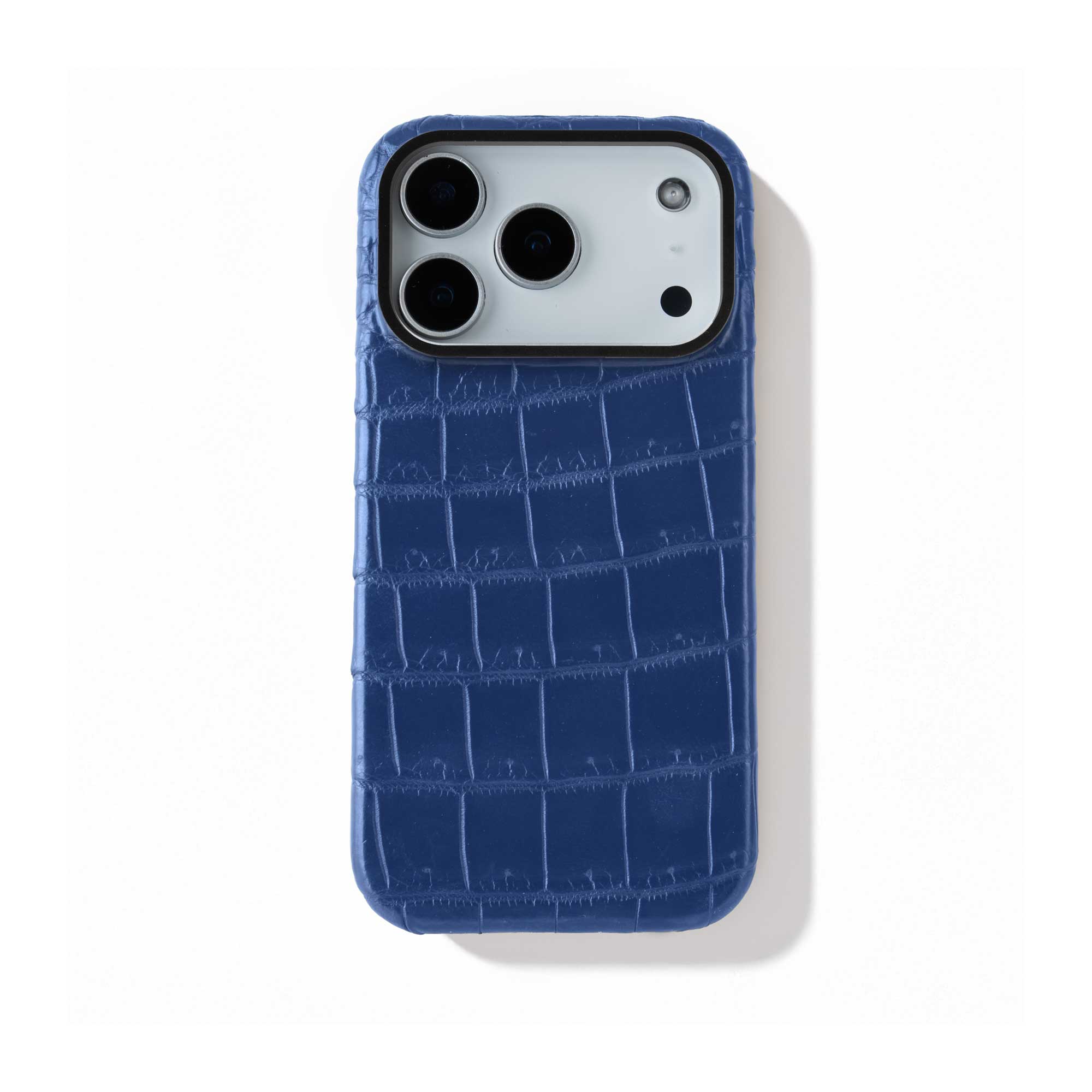 Coque cuir  pour iPhone 17 Pro / Pro Max - Alligator