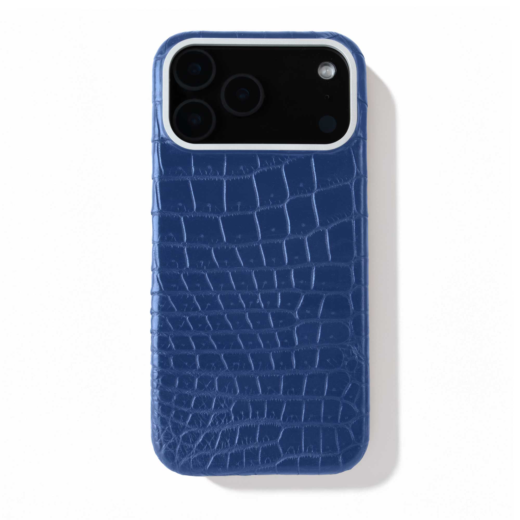 Coque cuir  pour iPhone 17 Pro / Pro Max - Alligator