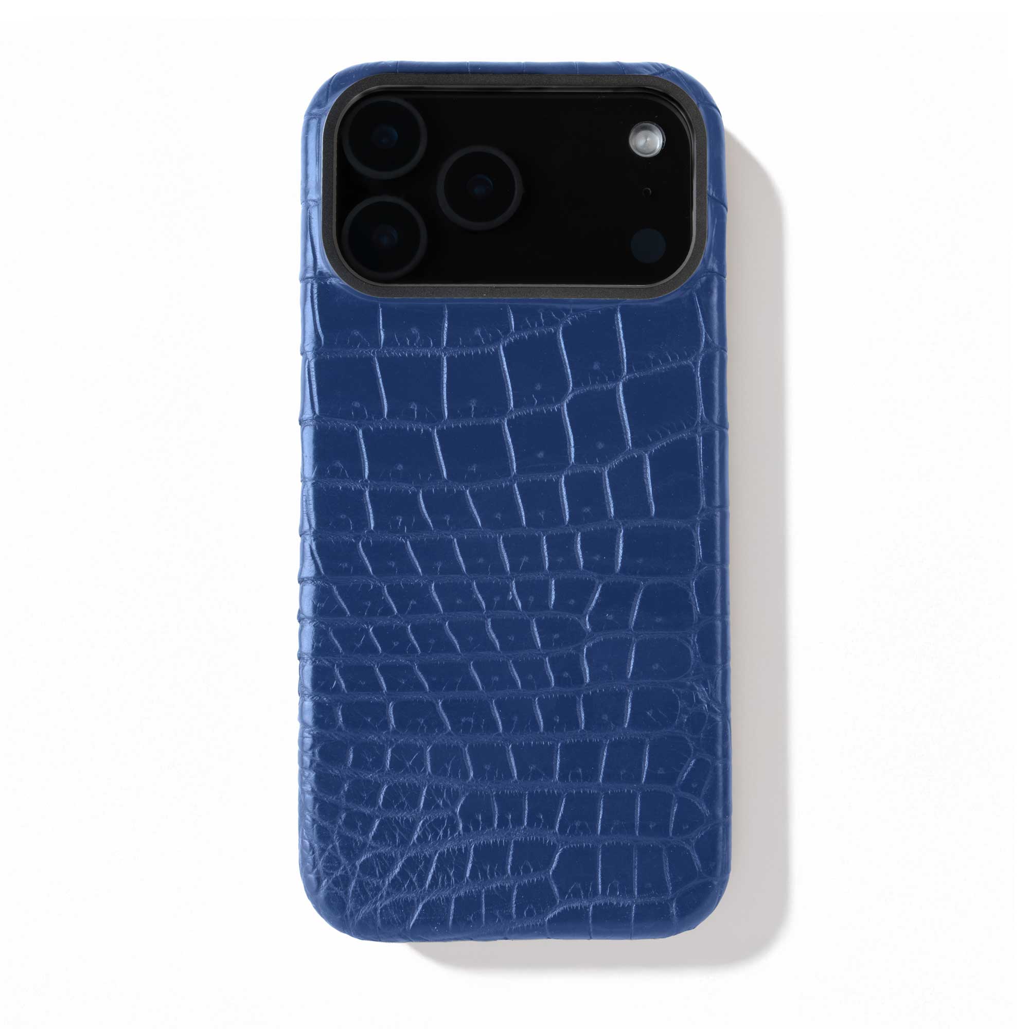Coque cuir  pour iPhone 17 Pro / Pro Max - Alligator