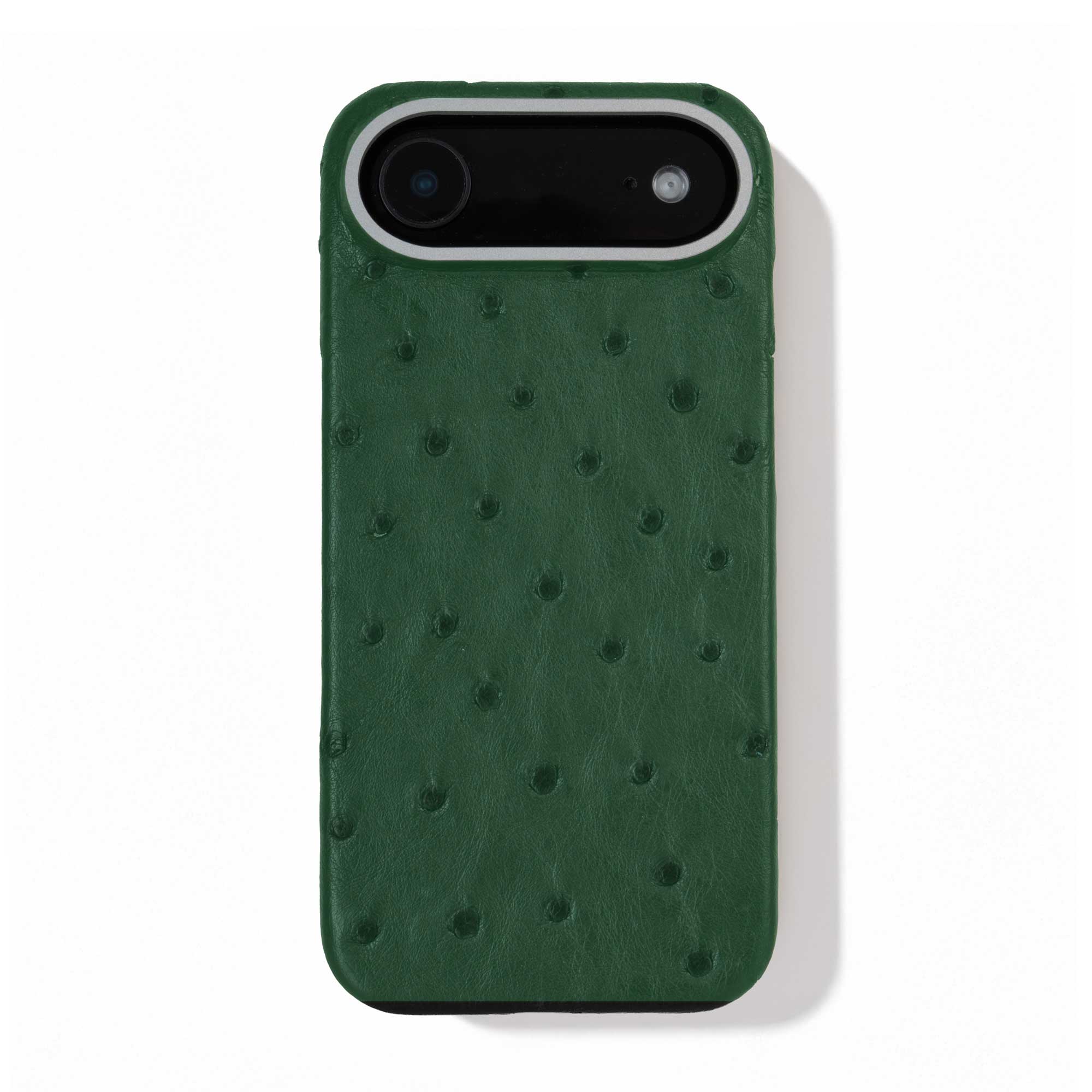 Coque cuir  pour iPhone 17 Air - Autruche