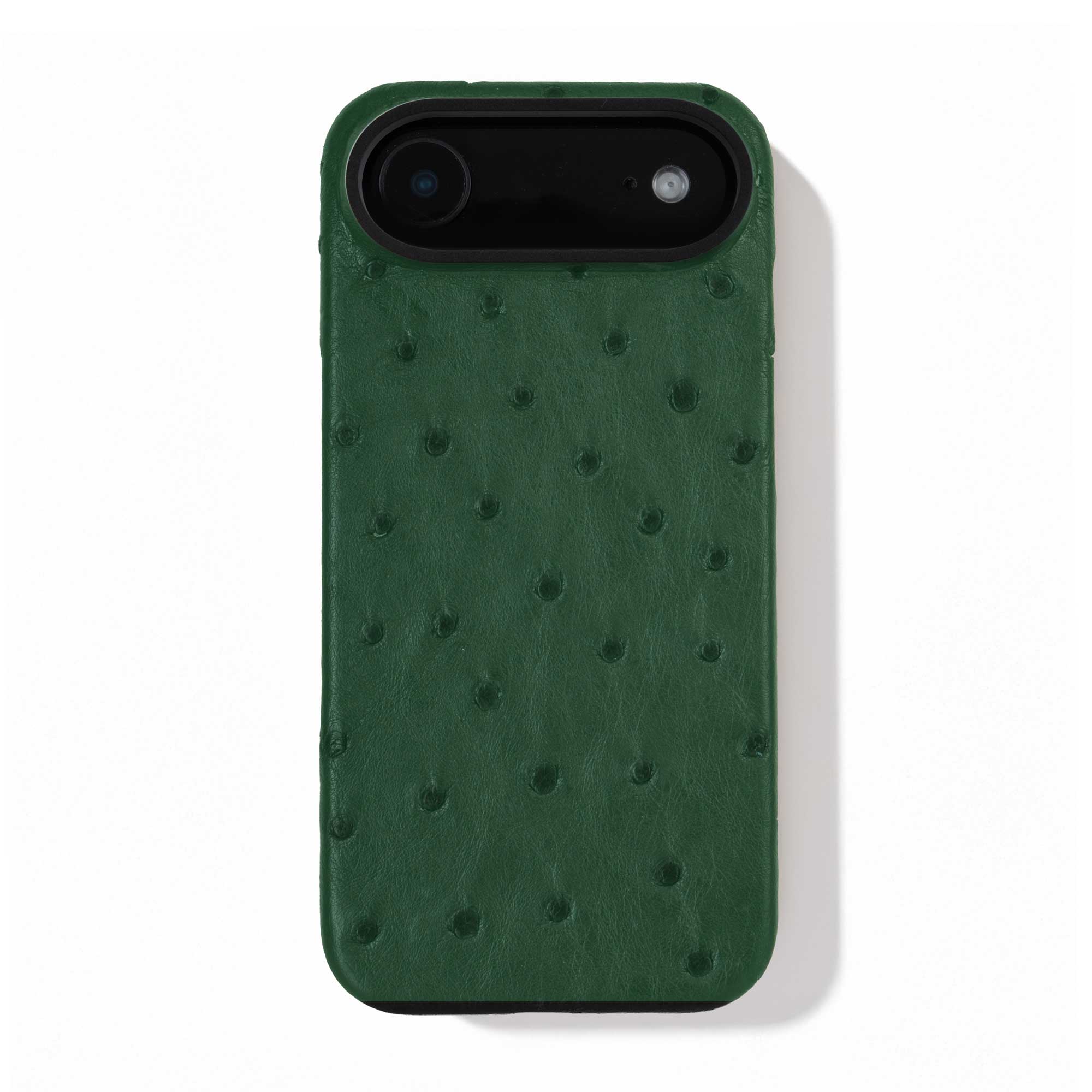 Coque cuir  pour iPhone 17 Air - Autruche