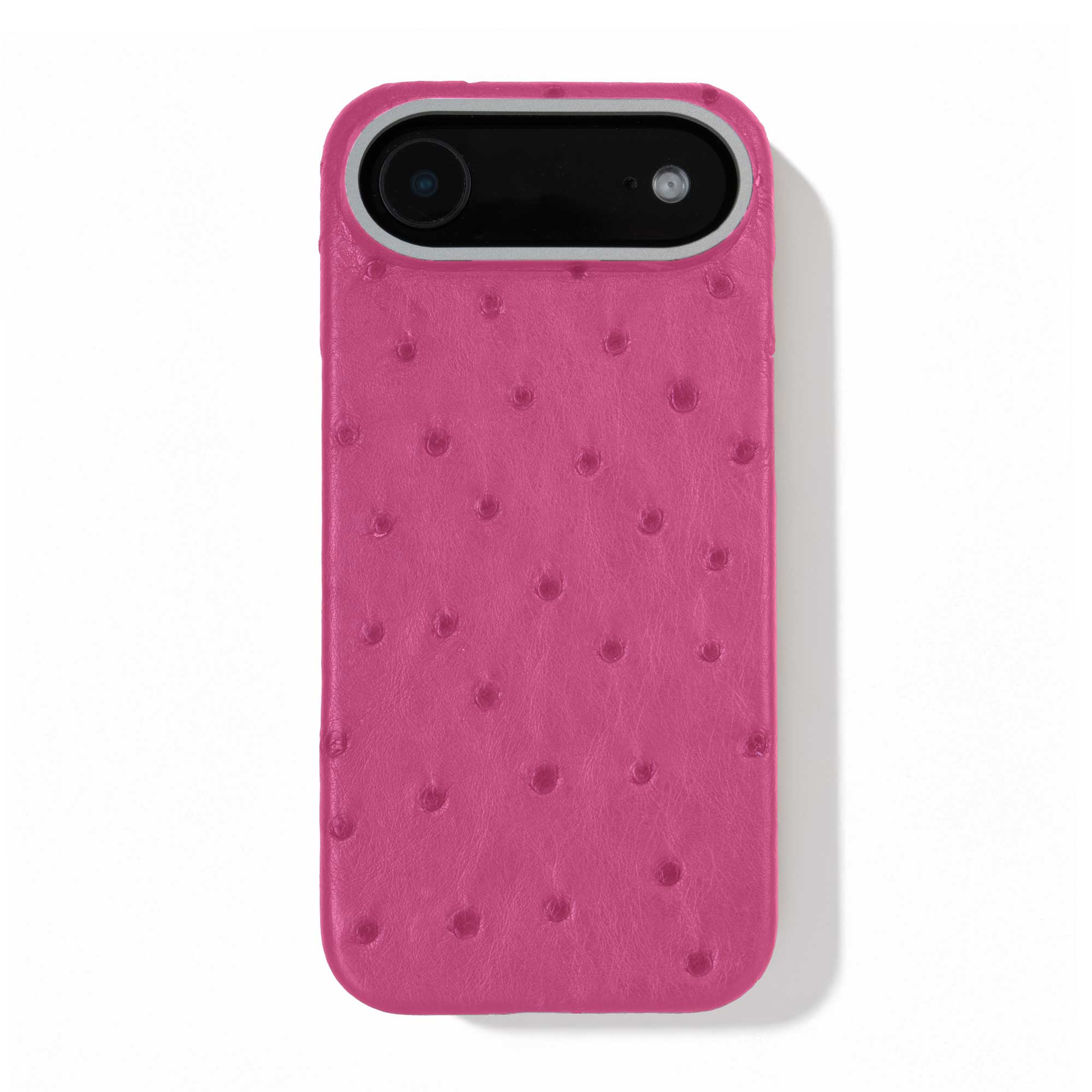 Coque cuir  pour iPhone 17 Air - Autruche