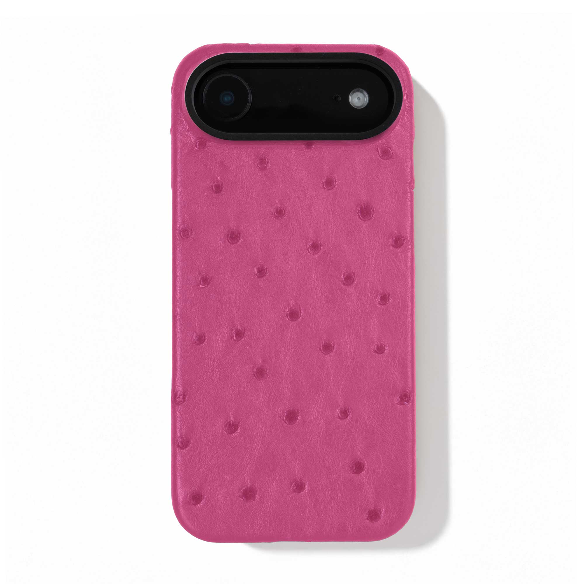 Coque cuir  pour iPhone 17 Air - Autruche