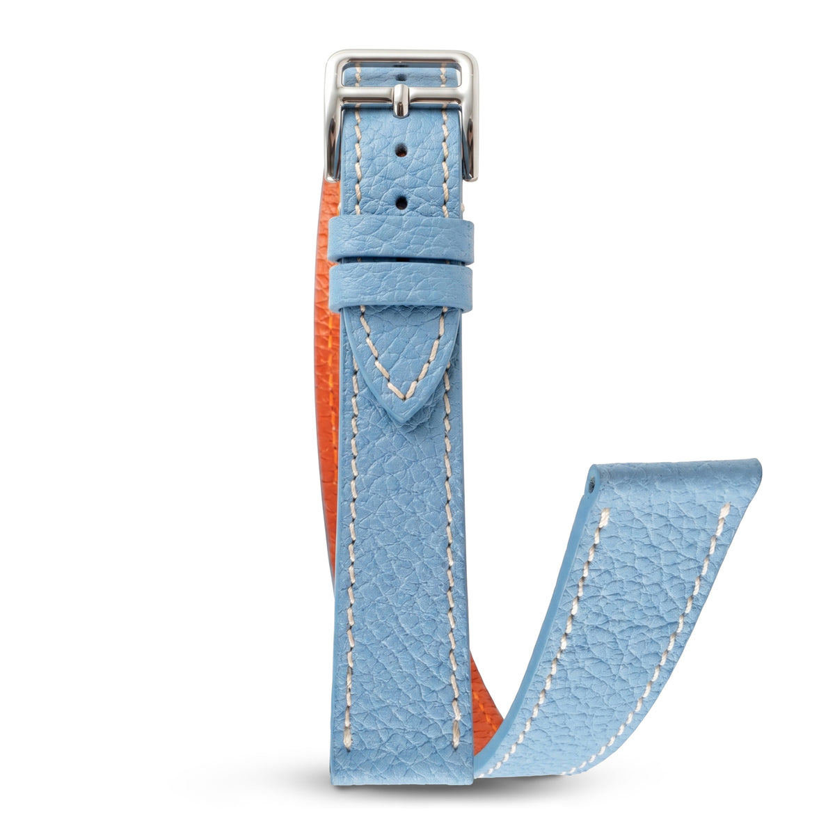 Hermès Cape Cod/Heure H - Double Tour leather watch strap