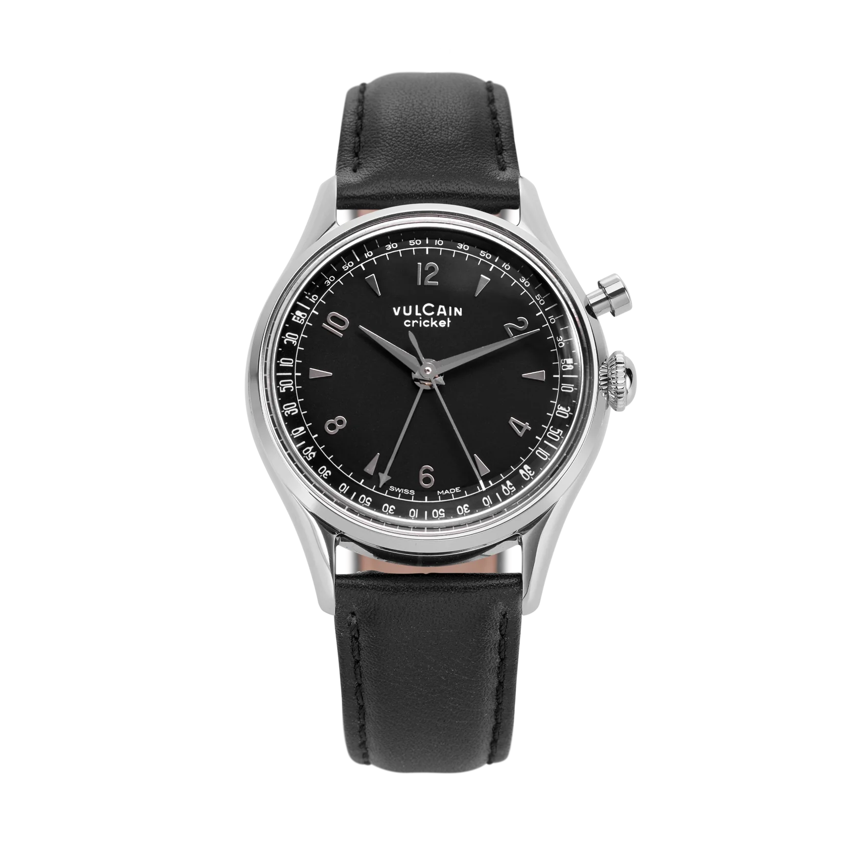 Vulcain Watch - Cricket Tradition 39 mm - Black – ABP Concept
