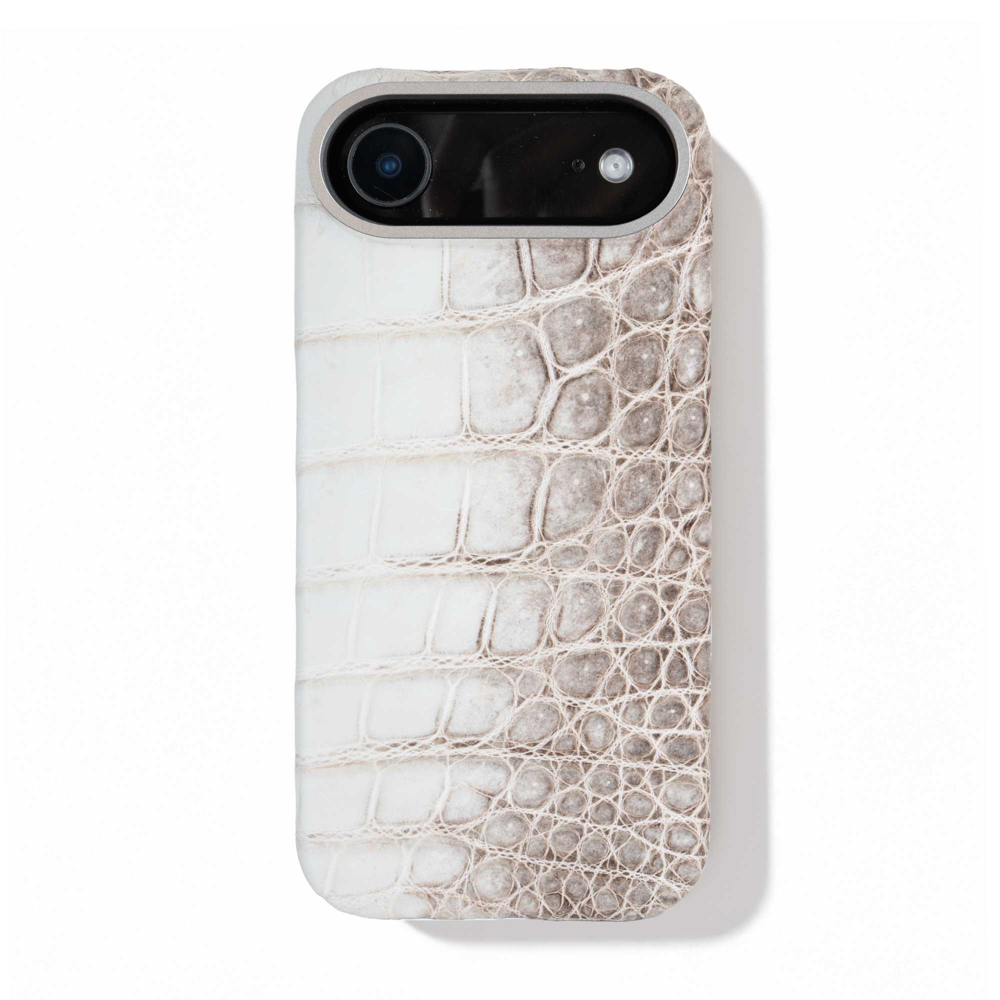 Coque cuir  pour iPhone 17 Air - Alligator / Himalaya