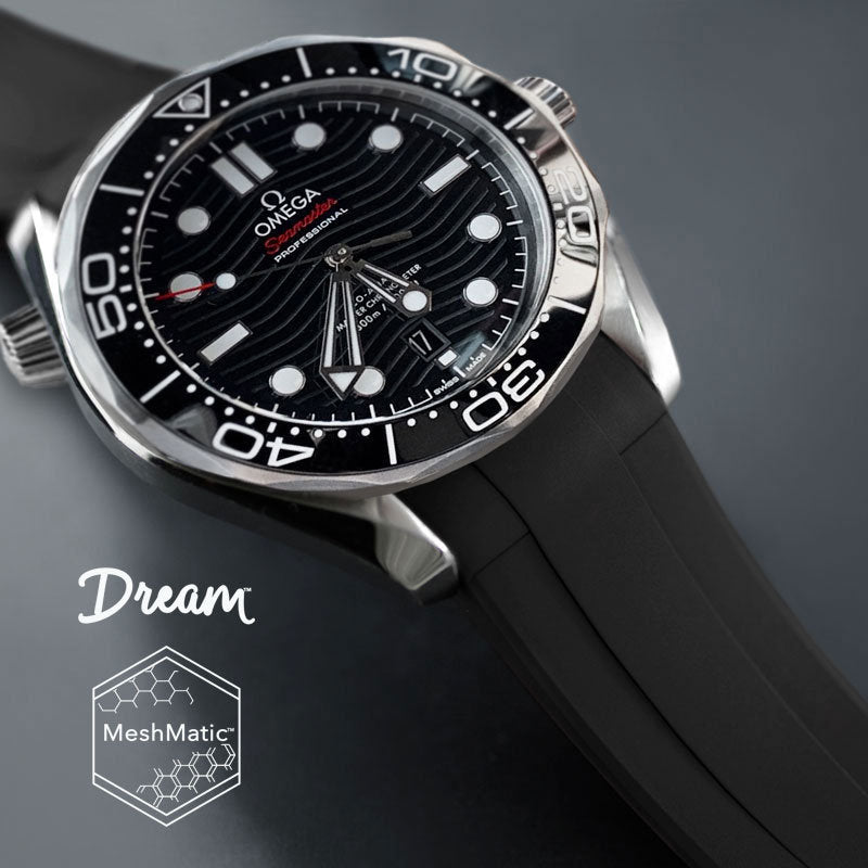 Omega Rubber B strap for Seamaster 300 The Dream Strap – ABP