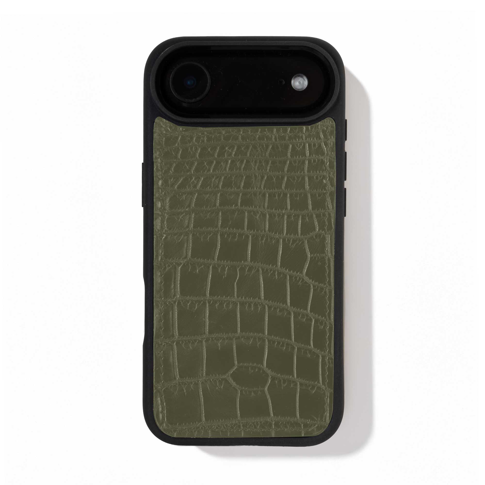 Coque cuir "Sport" pour iPhone 17 Air - Alligator