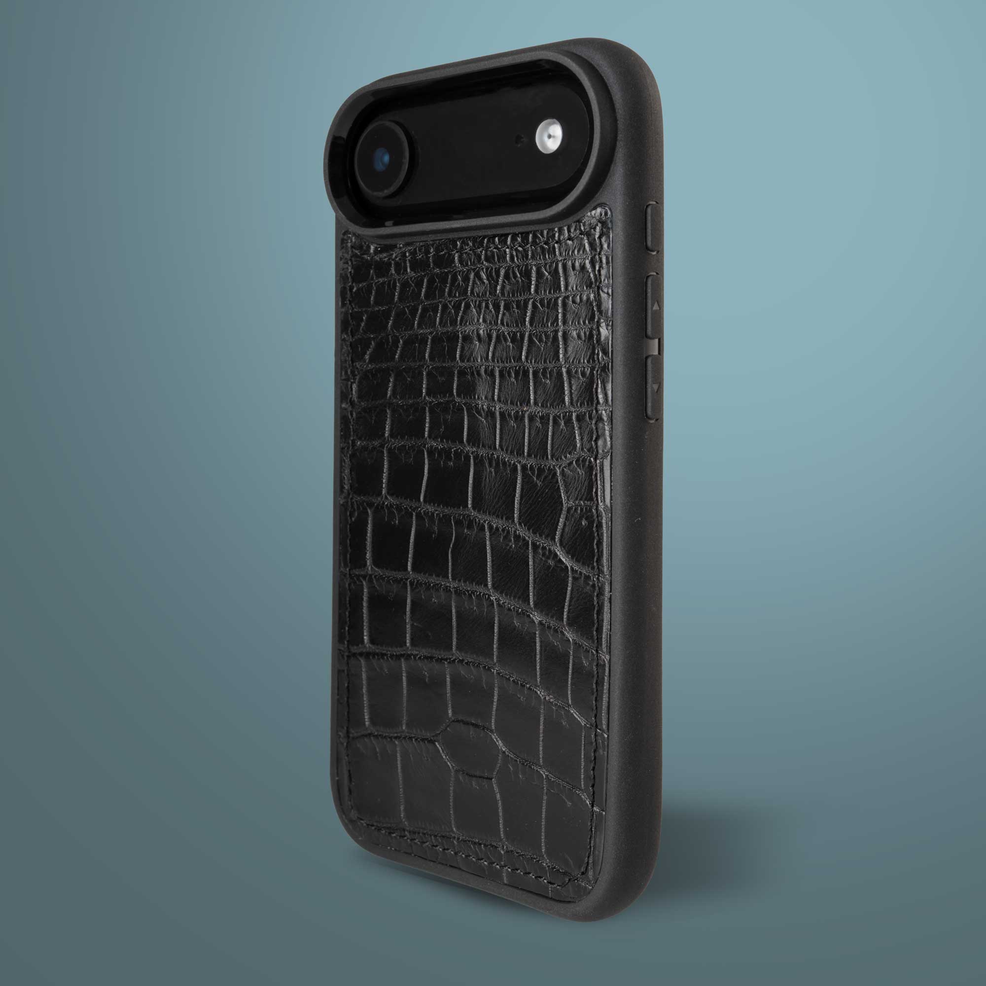 Coque cuir "Sport" pour iPhone 17 Air - Alligator