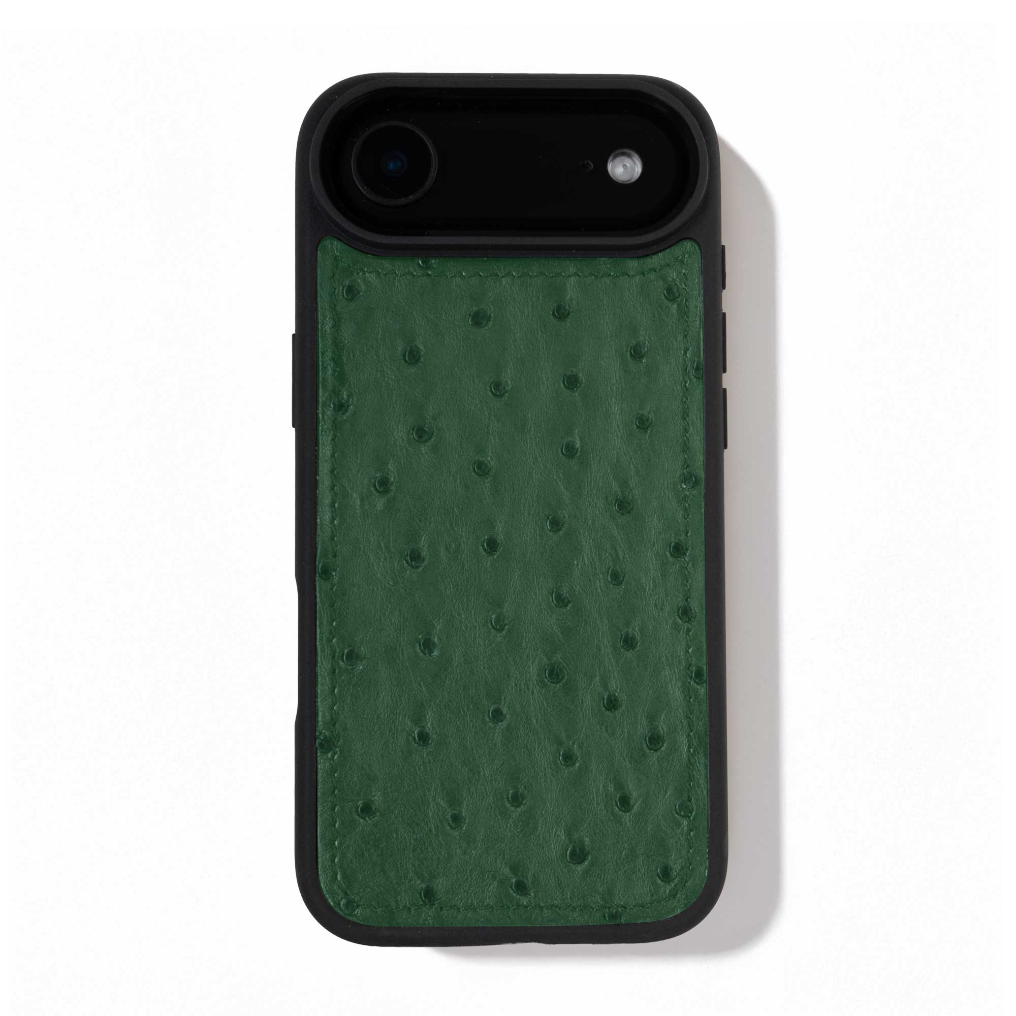 Coque cuir "sport" pour iPhone 17 Air - Autruche