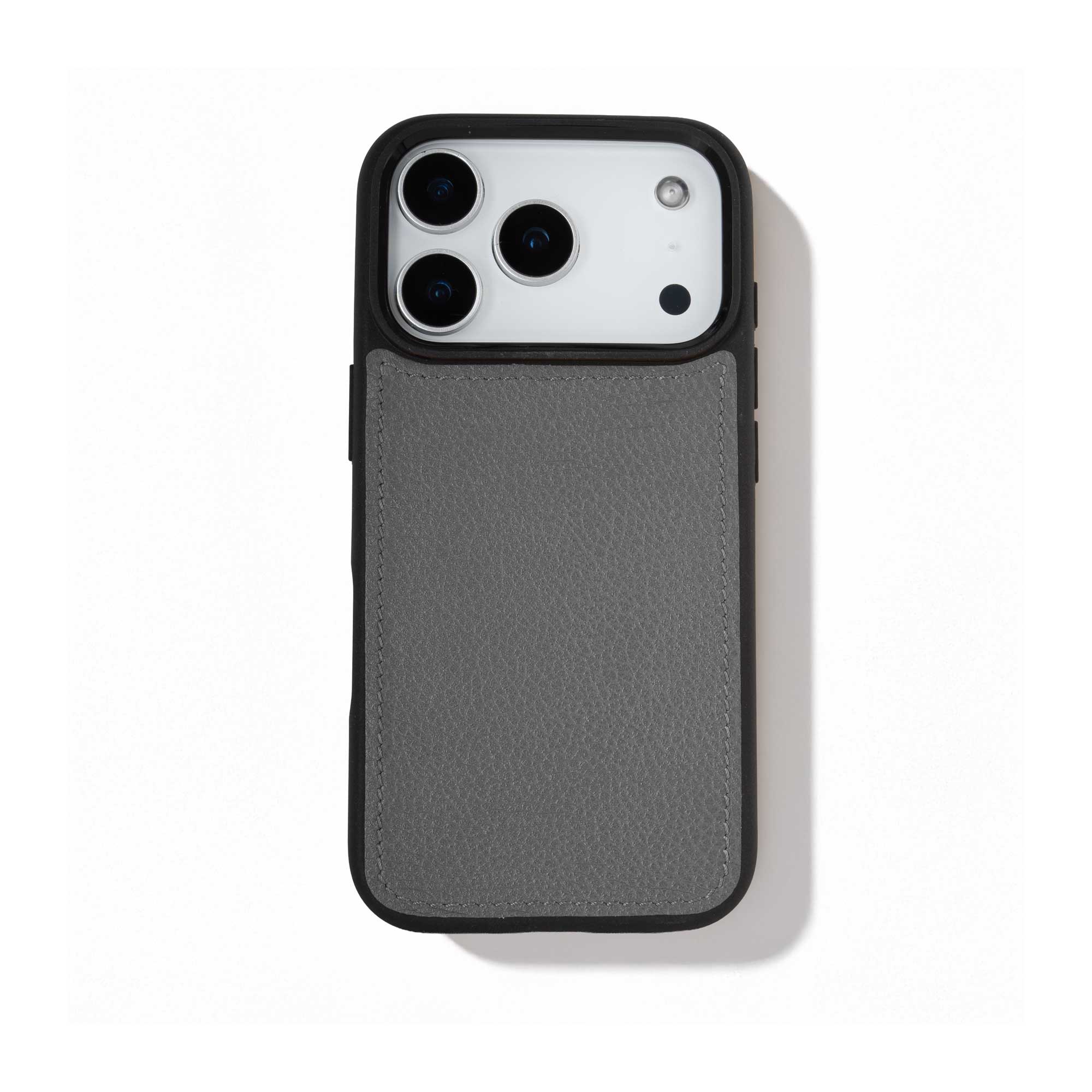 Coque cuir "Sport" pour iPhone 17 Pro / Pro Max - Buffle