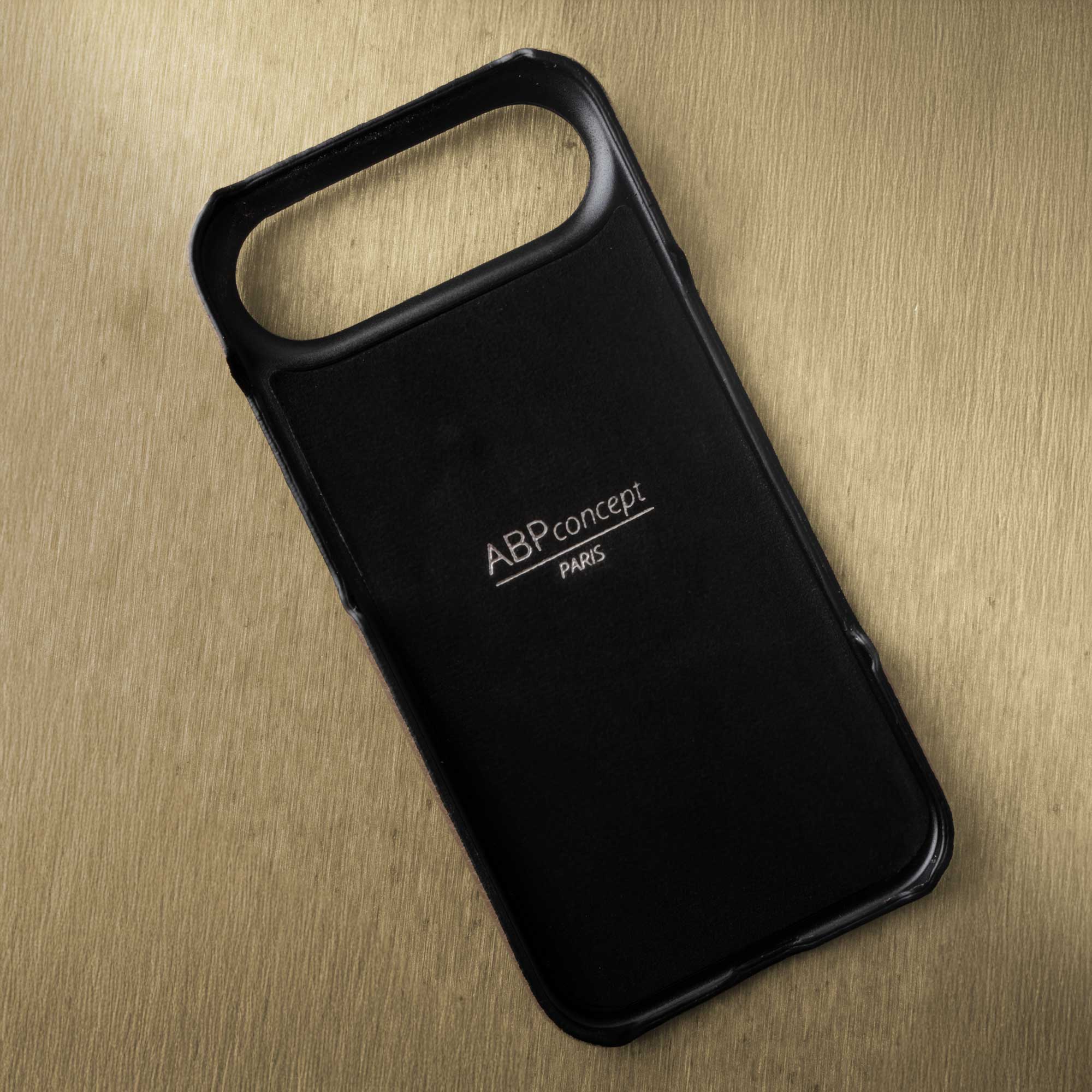 Coque cuir  pour iPhone 17 Air - Alligator / Himalaya