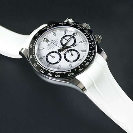 Rolex - Rubber B - Bracelet caoutchouc Daytona Ceramic Bezel Oyster Bracelet (2023-aujourd'hui) - Série boucle ardillon