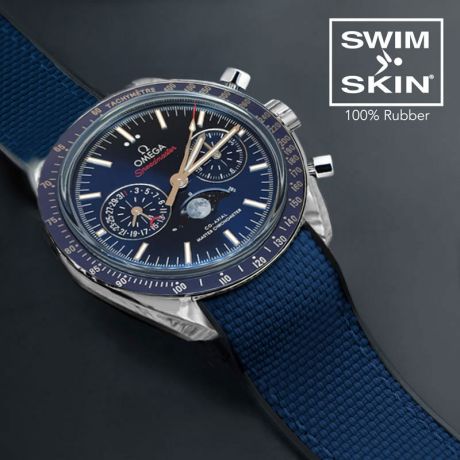 Omega - Rubber B strap for Speedmaster Two Counters 44.25mm - Swimskin®