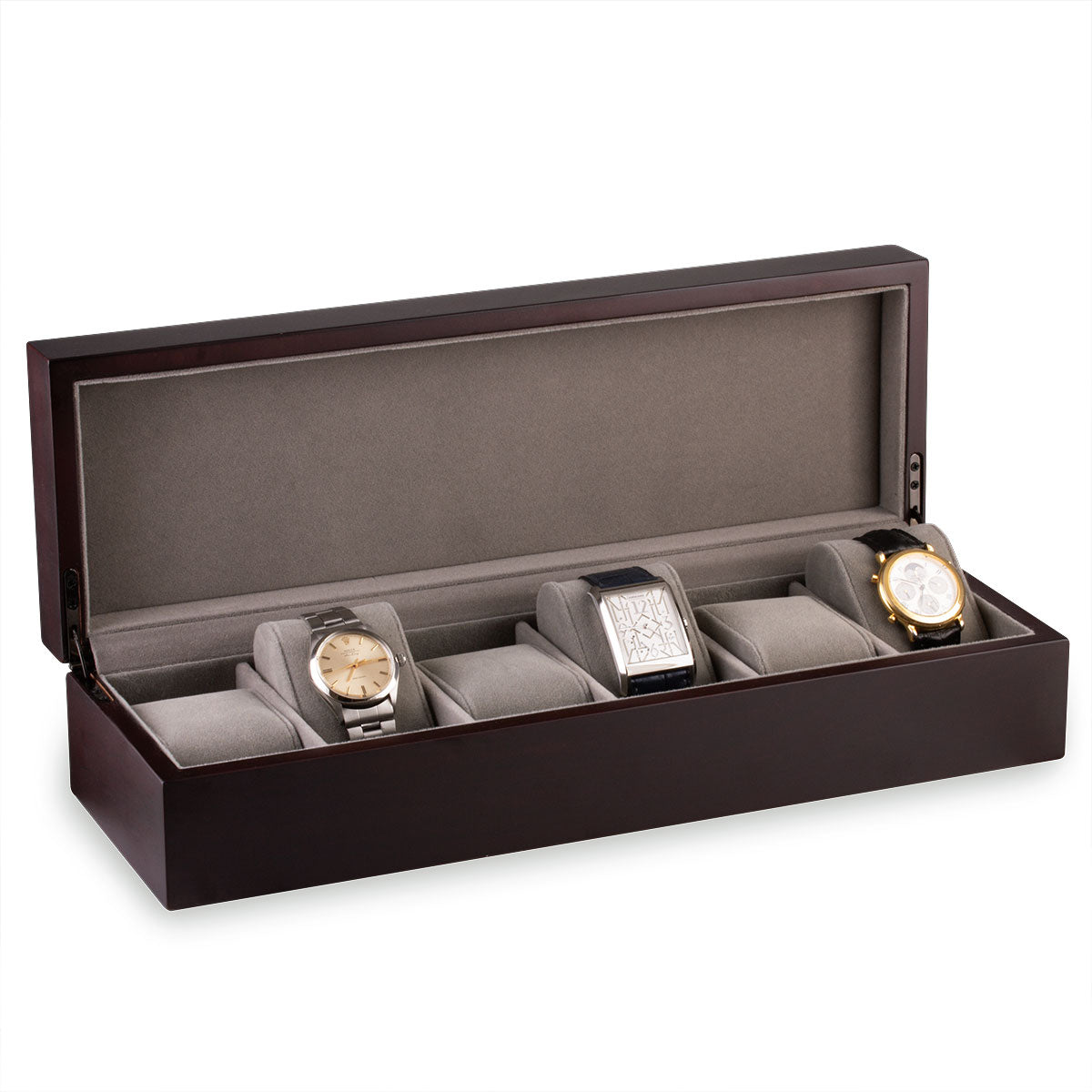 Anatole Baker - Wooden watch case - 6 watches storage