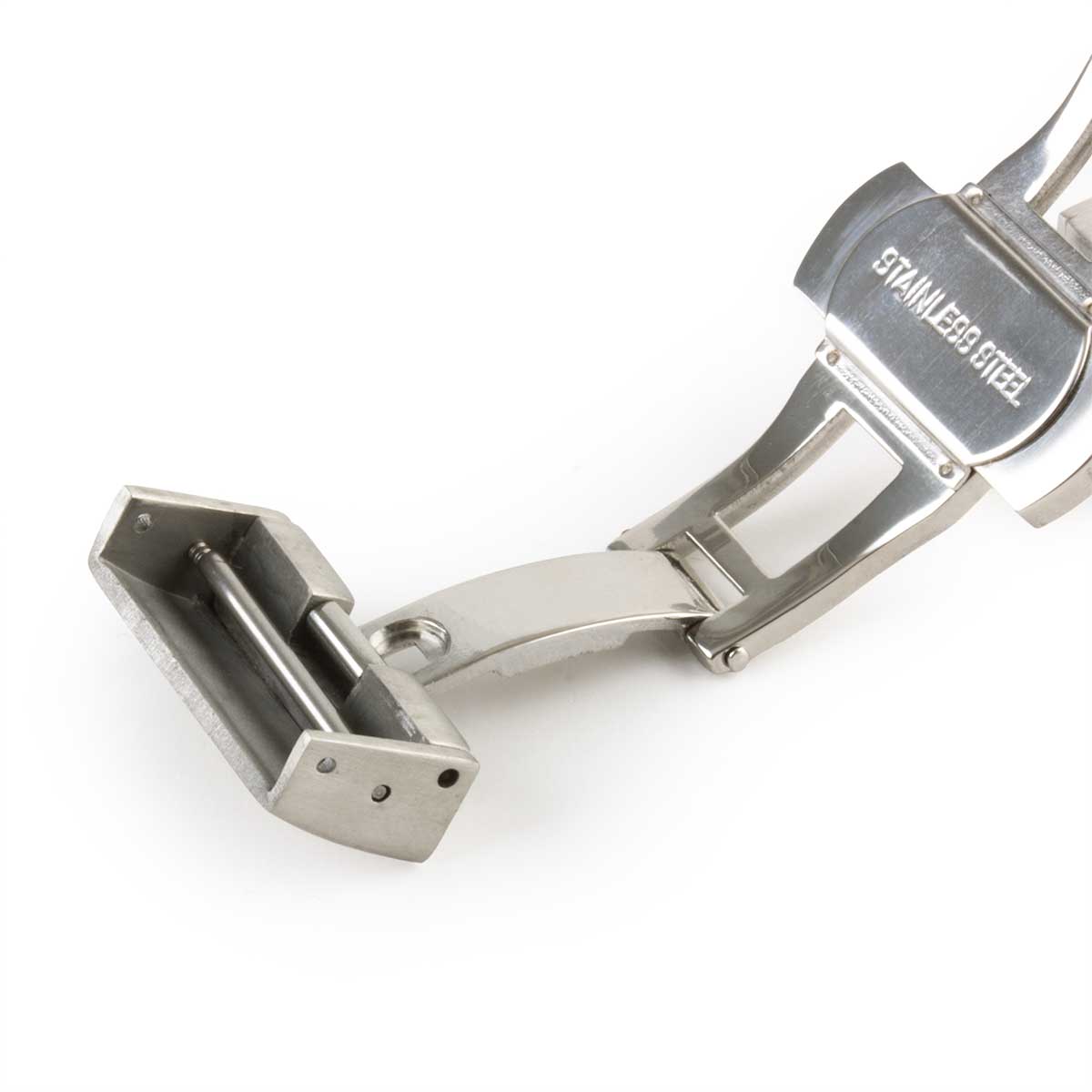 Boucle déployante spéciale éléments réglables (acier, dorée, noir