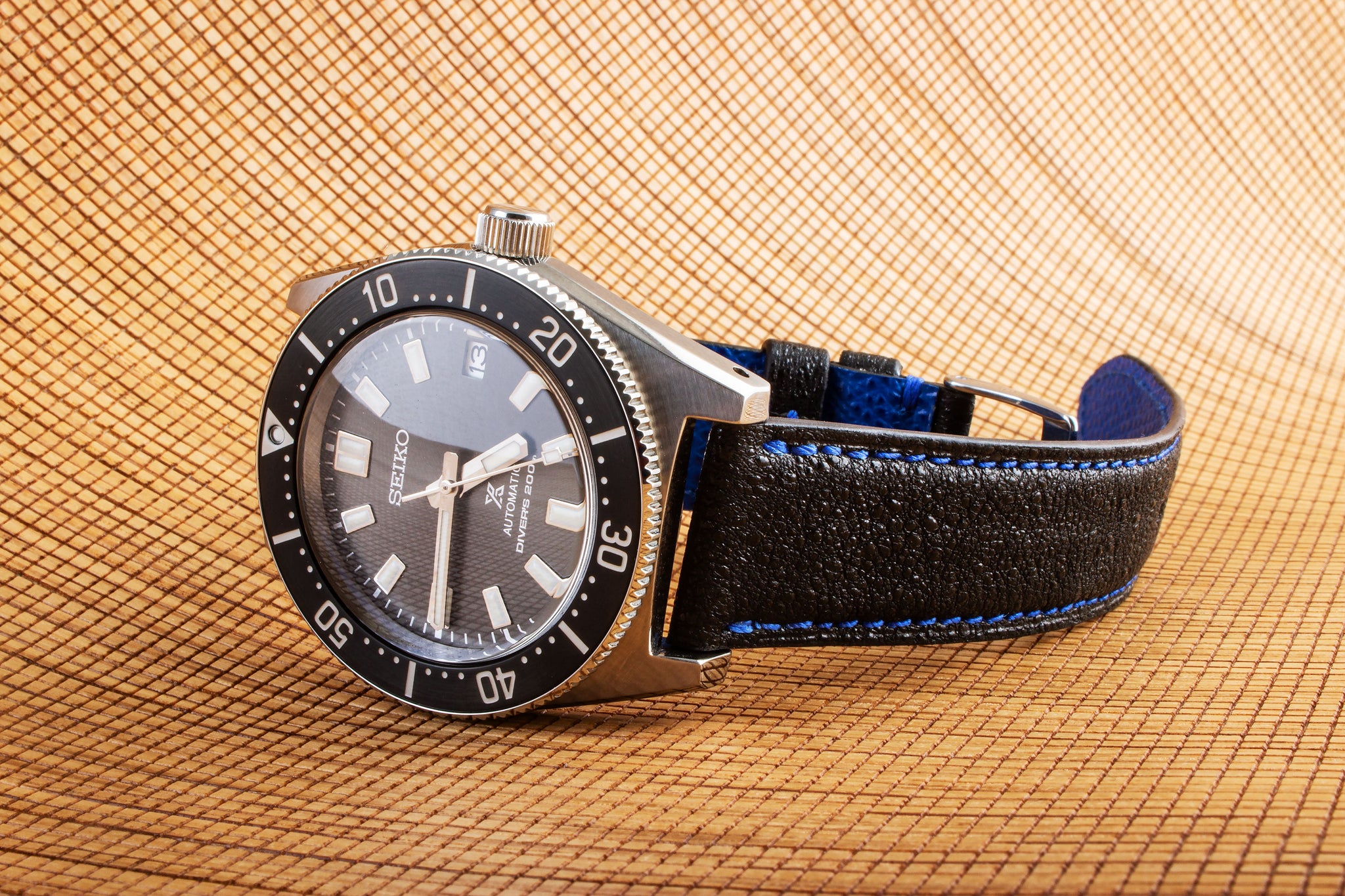 Bracelet de montre "Kobe" cuir - Bœuf de Kobe