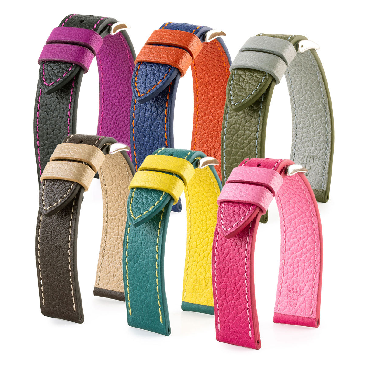 Bracelet à Nouer En Cuir De Buffle - Foncé Huilé - Taille Réglable - Neuf