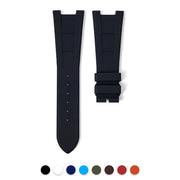 Bracelet De Montre Caoutchouc Noir 22mm Pour Panerai 44mm - VINTAGE G - Neuf Sans Boîte