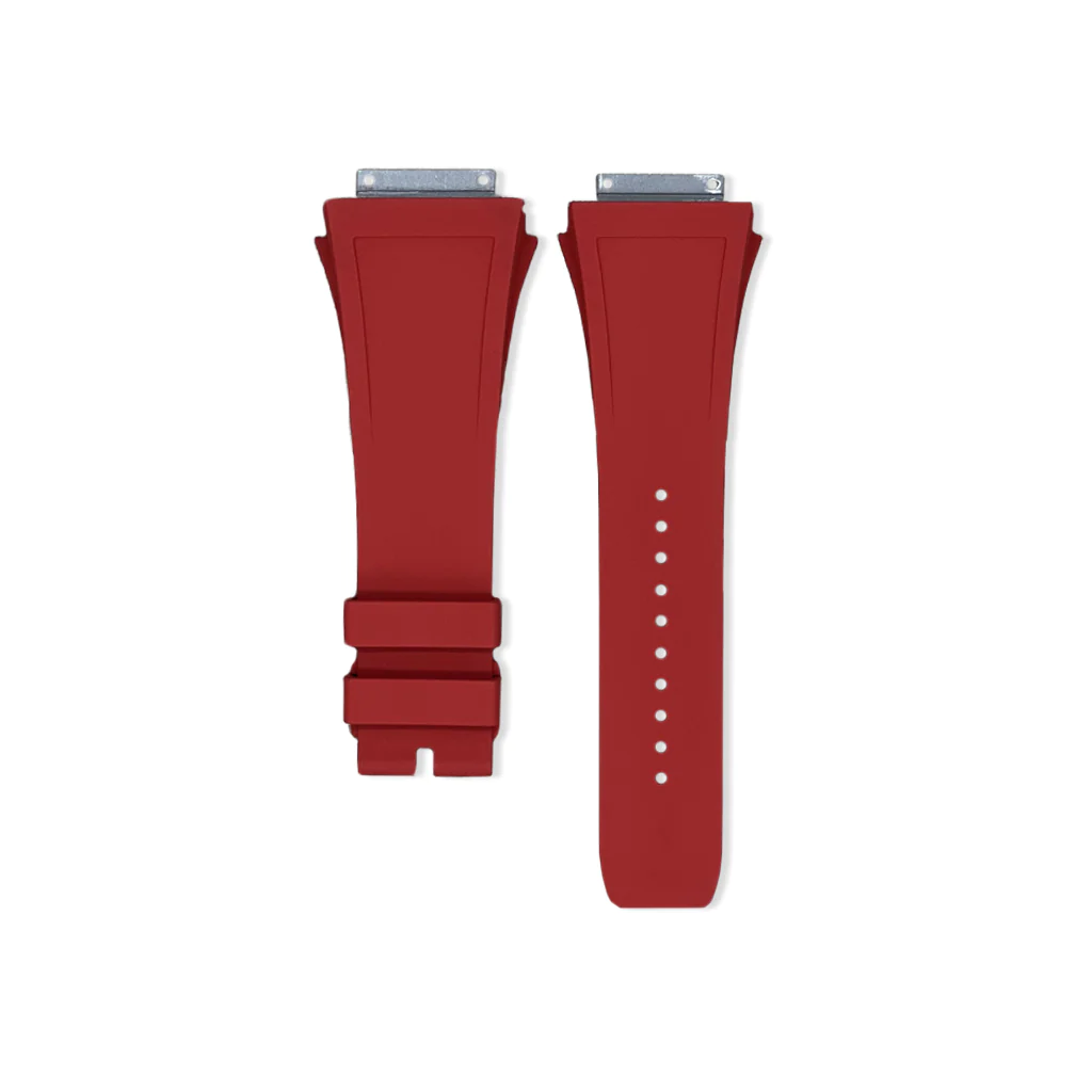 Richard Mille – Tempomat - Bracelet montre intégré caoutchouc FKM (blanc, bleu, rouge, jaune)