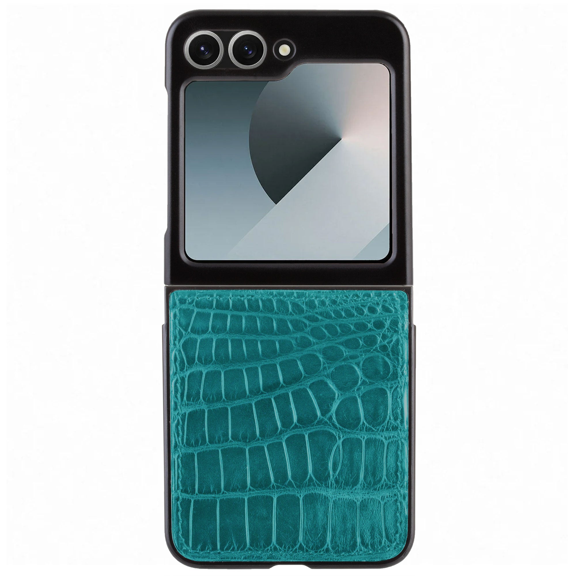 Leather Samsung case - Samsung Galaxy Z Flip 5, 6 - Genuine alligator Atelier du Bracelet Parisien Leather Samsung case - Samsung Galaxy Z Flip 5, 6 - Genuine alligator Atelier du Bracelet Parisien