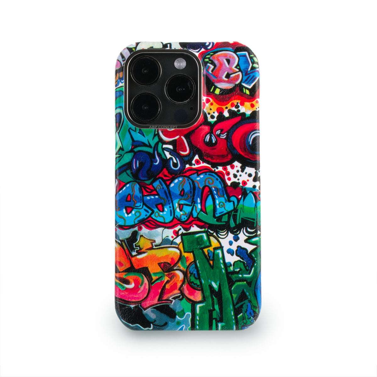 Street Art Leather iPhone case - iPhone 14 ( Pro / Max ) - Calf